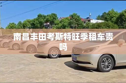 南昌丰田考斯特旺季租车贵吗