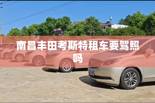 南昌丰田考斯特租车要驾照吗