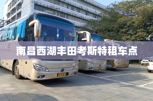 南昌西湖丰田考斯特租车点